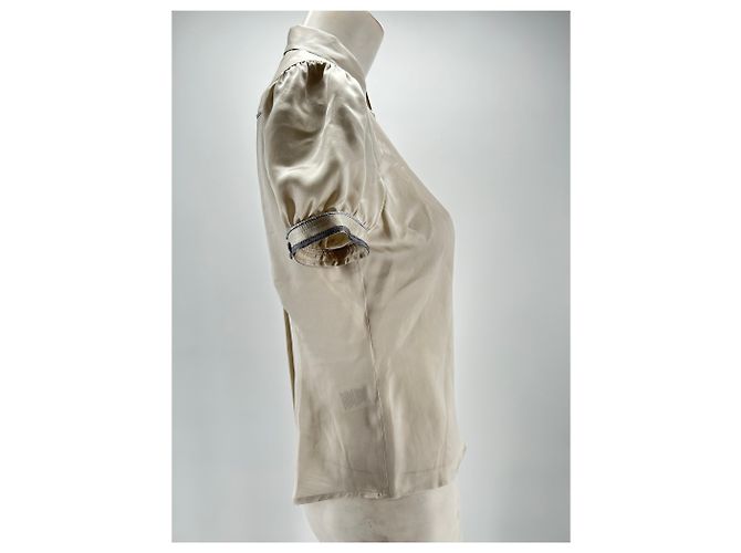 Zadig & Voltaire tops T.0-5 2 Seda Beige - vista 4