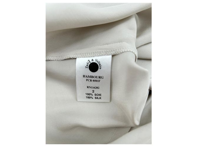 Zadig & Voltaire tops T.0-5 2 Seda Beige - vista 6