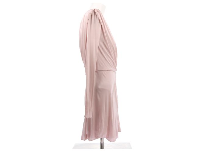 Versace Kleider T.IT 40 Seide Pink - Ansicht 2