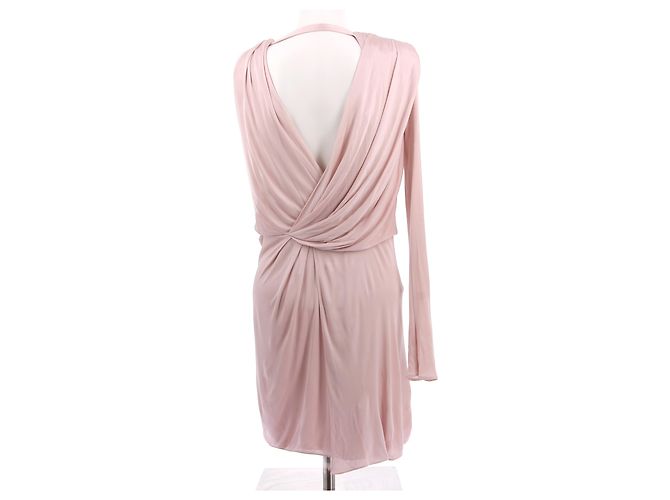 Versace Kleider T.IT 40 Seide Pink - Ansicht 3