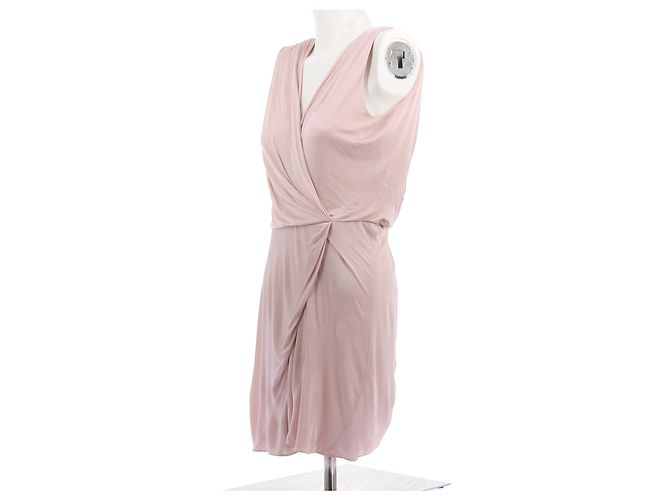 Versace Kleider T.IT 40 Seide Pink - Ansicht 5