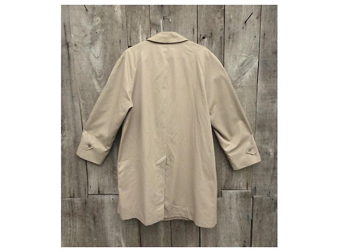 Impermeabile Burberry Beige in Gabardine di Cotone - vista 3
