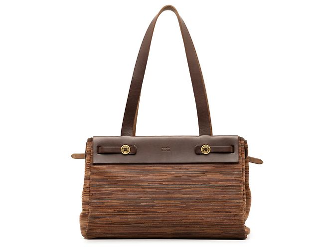 Hermès Hermes Brown Vibrato Herbag Cabas PM Marrone - vista 3
