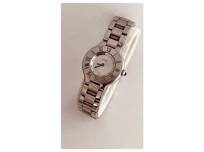 Cartier 21 Uhr aus Stahl Silber - Ansicht 3