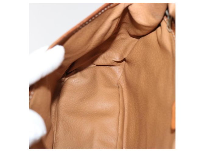 Céline CELINE Borsa a tracolla in tela macadam PVC marrone Auth 70829 - vista 19
