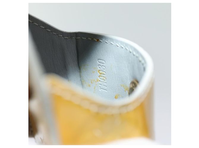 Pitillera verde Vernis con monograma LOUIS VUITTON Gris M91050 LV Auth yk11583 - vista 11