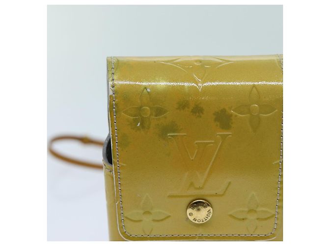 Pitillera verde Vernis con monograma LOUIS VUITTON Gris M91050 LV Auth yk11583 - vista 2