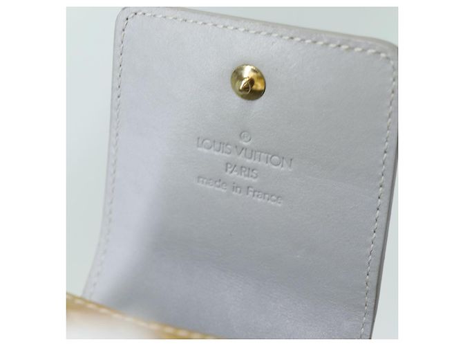 Pitillera verde Vernis con monograma LOUIS VUITTON Gris M91050 LV Auth yk11583 - vista 23