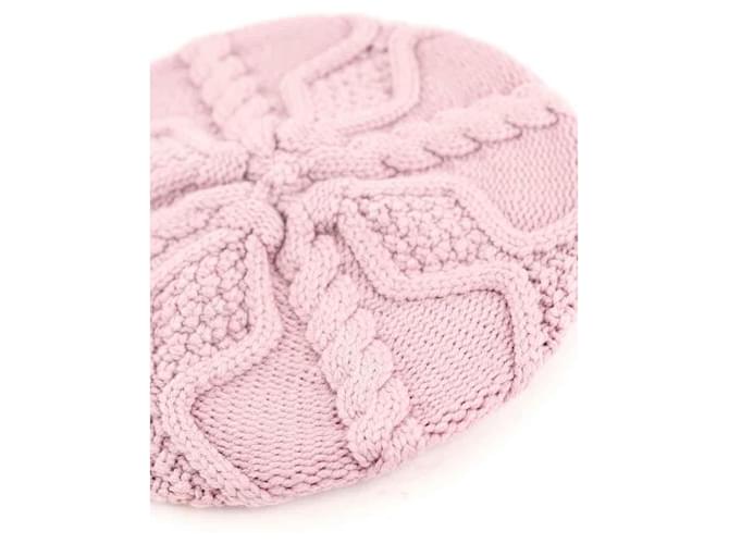 Chanel berretto di lana Rosa - vista 2