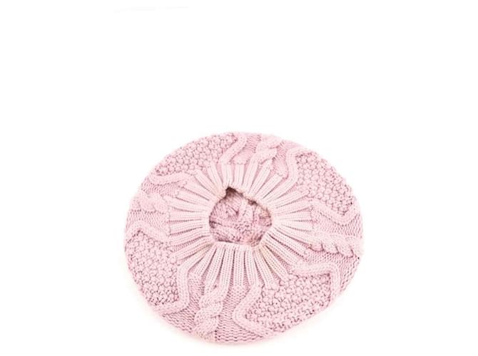 Chanel berretto di lana Rosa - vista 4
