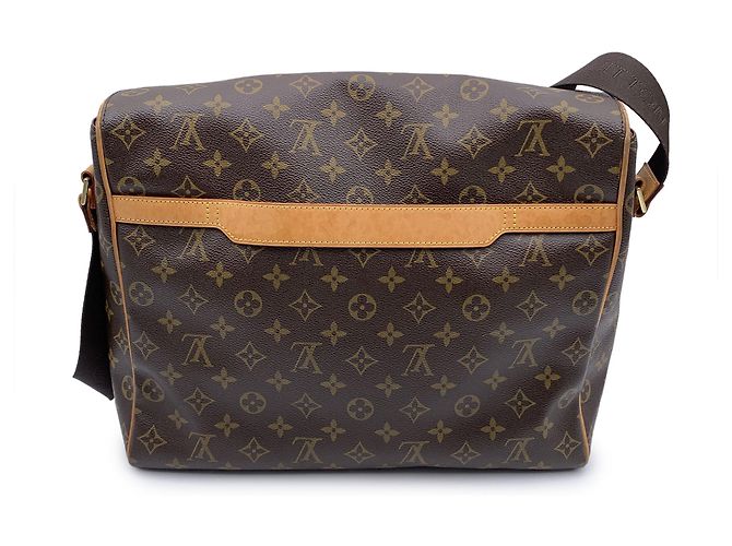 Borsa a tracolla Louis Vuitton Abbesses Messenger Marrone - vista 3
