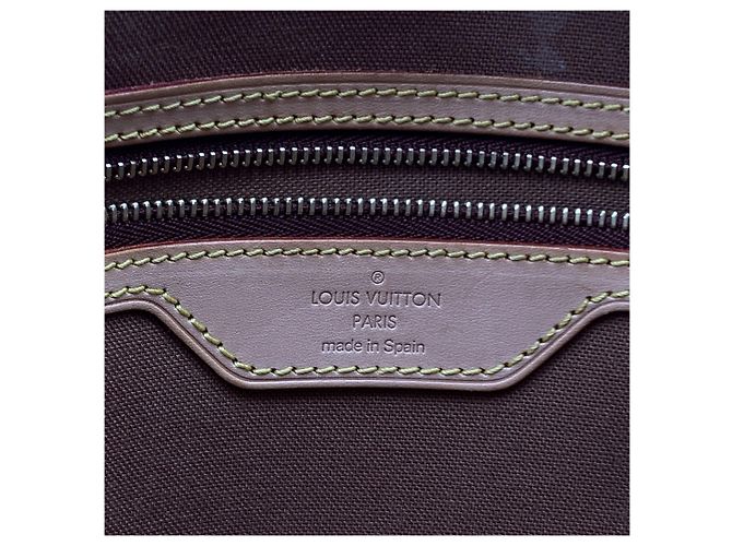 Borsa a tracolla Louis Vuitton Abbesses Messenger Marrone - vista 7