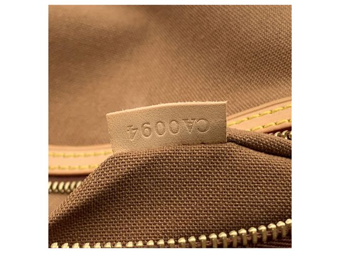 Borsa a tracolla Louis Vuitton Abbesses Messenger Marrone - vista 8