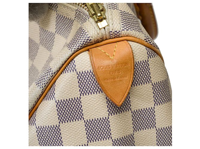LOUIS VUITTON Speedy Bag in White Canvas - 101841 - view 6