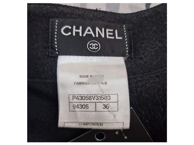 Shorts neri mini di Chanel Nero - vista 4