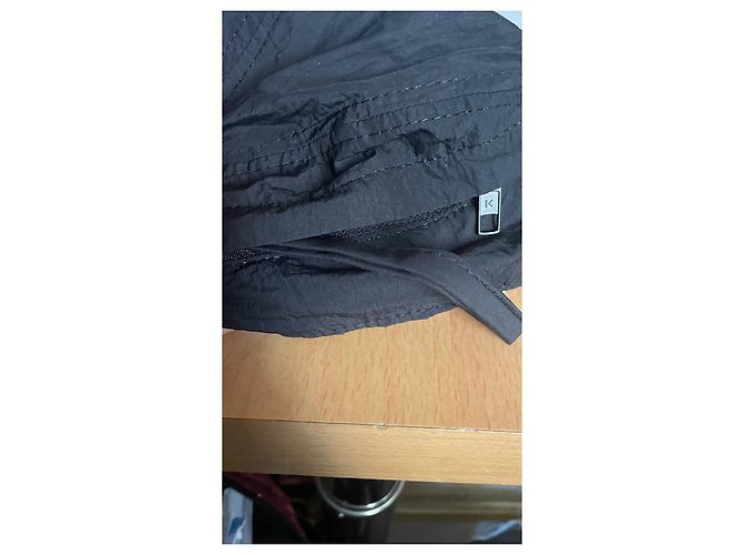 Cappellino reversibile Kenzo logo tigre nero e grigio nylon - vista 14
