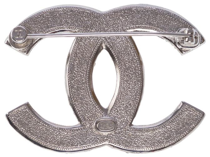 Gioielli CHANEL CC in metallo argentato - 101828 Argento - vista 6