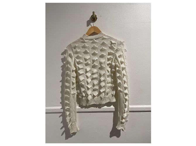 ACNE STUDIOS Tejido T.Internacional XXS Poliéster Blanco - vista 3