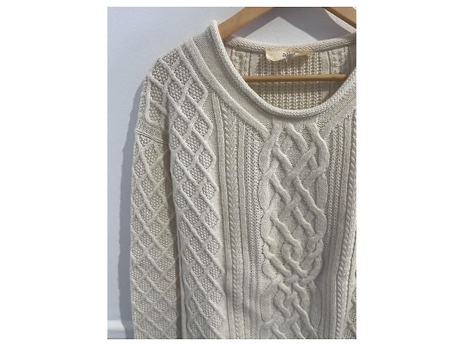 VANESSA BRUNO Strickwaren T.International XS Wolle Beige - Ansicht 3