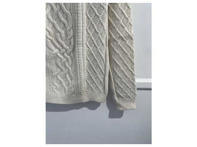 VANESSA BRUNO Strickwaren T.International XS Wolle Beige - Ansicht 5