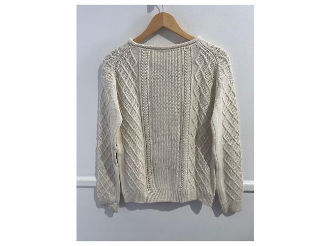VANESSA BRUNO Strickwaren T.International XS Wolle Beige - Ansicht 6