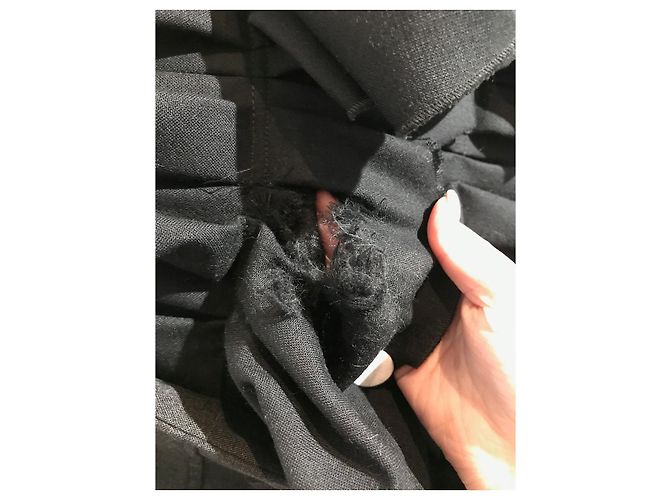 JACQUEMUS Tops T.FR 38 Lana Negro - vista 3