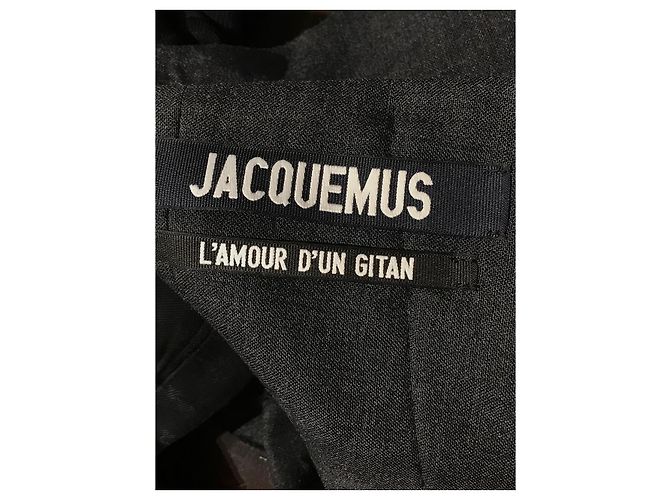 JACQUEMUS Tops T.FR 38 Lana Negro - vista 4