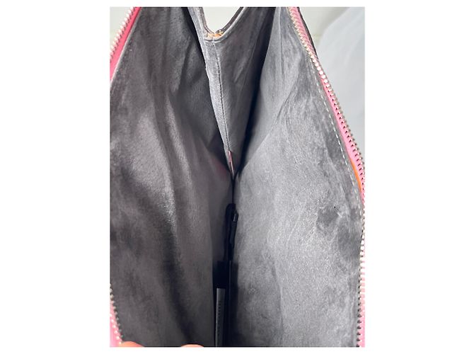Calvin Klein pochette serpente rosa - vista 6