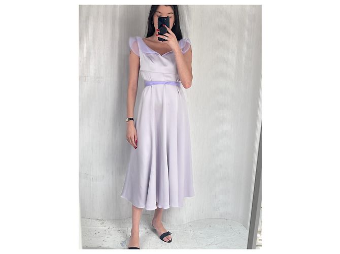 Emporio Armani Lavendelkleid von Armani Prive Silber - Ansicht 2