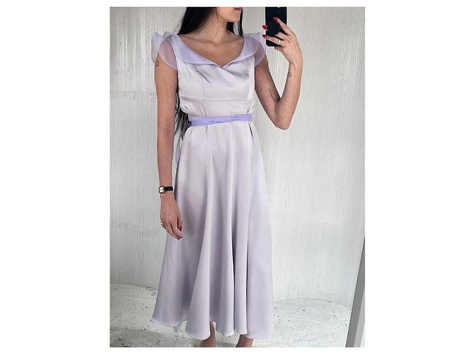 Emporio Armani Lavendelkleid von Armani Prive Silber - Ansicht 6
