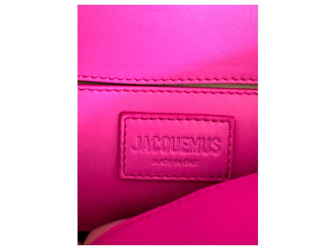 Jacquemus Bambimou LE CHOUCHOU Puffed flap bag. Rosa - vista 6