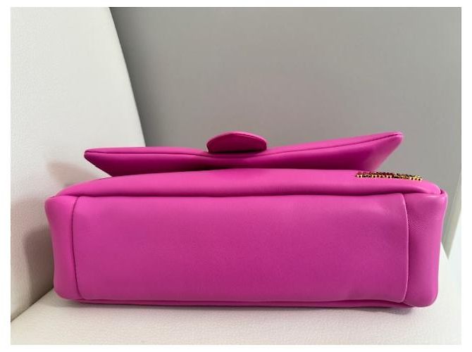 Jacquemus Bambimou LE CHOUCHOU Puffed flap bag. Rosa - vista 9