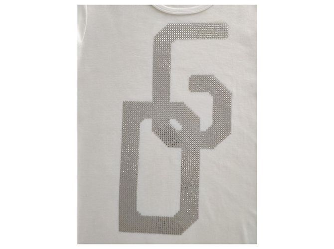 CAMISETA DOLCE & GABBANA EN JERSEY DE ALGODÓN CON ESTAMPADO DG. Blanco - vista 5