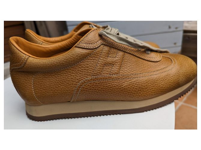 Hermès-Ledersneaker Kamel - Ansicht 3