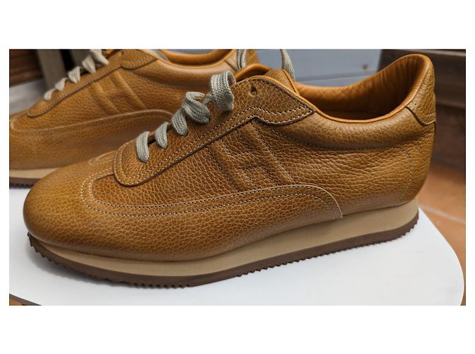 Hermès-Ledersneaker Kamel - Ansicht 6