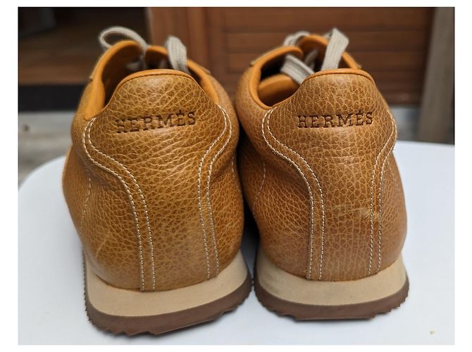 Hermès-Ledersneaker Kamel - Ansicht 7