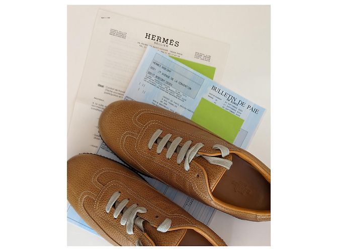 Hermès-Ledersneaker Kamel - Ansicht 9
