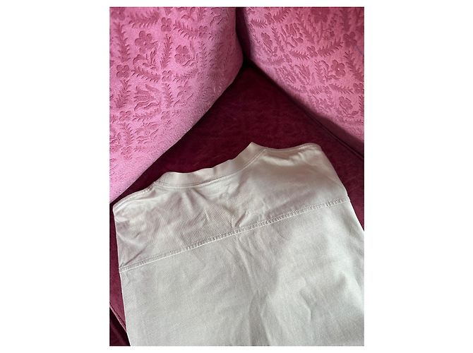 Jacquemus Maglietta a Maniche Lunghe Beige - vista 7