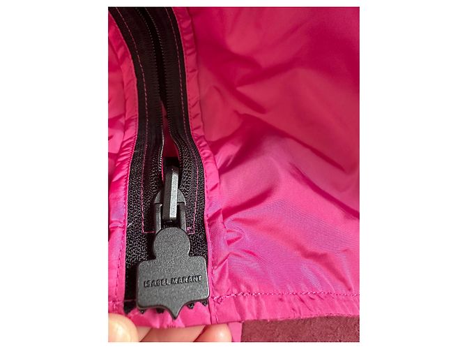 Chaqueta impermeable rosa Isabel Marant Etoile - vista 4