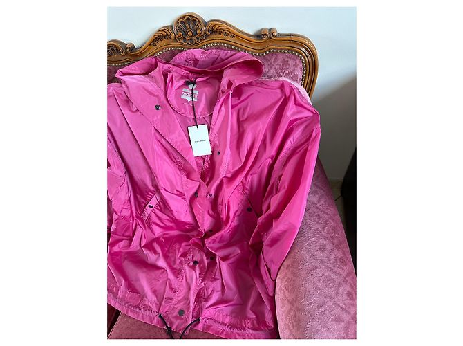 Chaqueta impermeable rosa Isabel Marant Etoile - vista 6