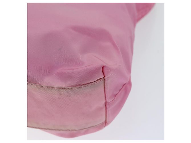 PRADA Hand Bag Nylon Pink Auth yk11651 - view 15