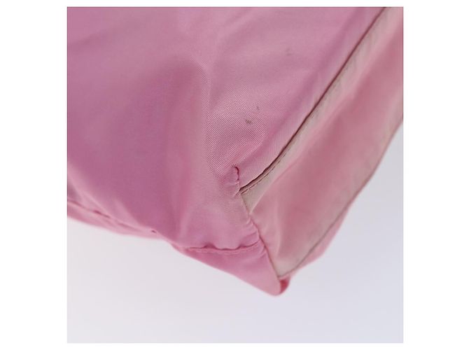 PRADA Hand Bag Nylon Pink Auth yk11651 - view 16