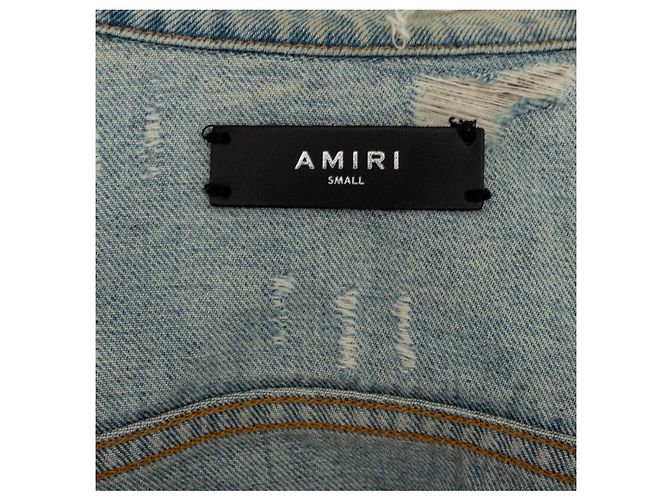 Amiri Distressed 'Hollywood' Denim Jacket Multiple colors - view 11