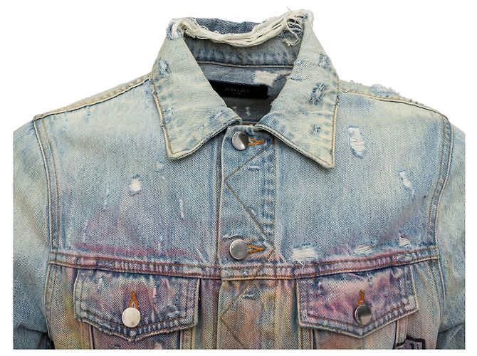 Amiri Distressed 'Hollywood' Denim Jacket Multiple colors - view 4