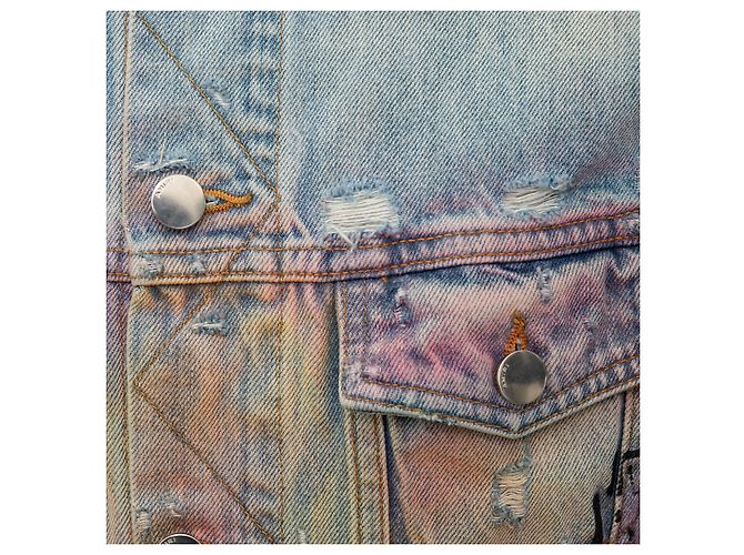 Amiri Distressed 'Hollywood' Denim Jacket Multiple colors - view 7