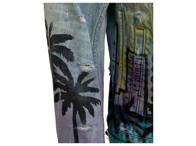 Amiri Distressed 'Hollywood' Denim Jacket Multiple colors - view 8