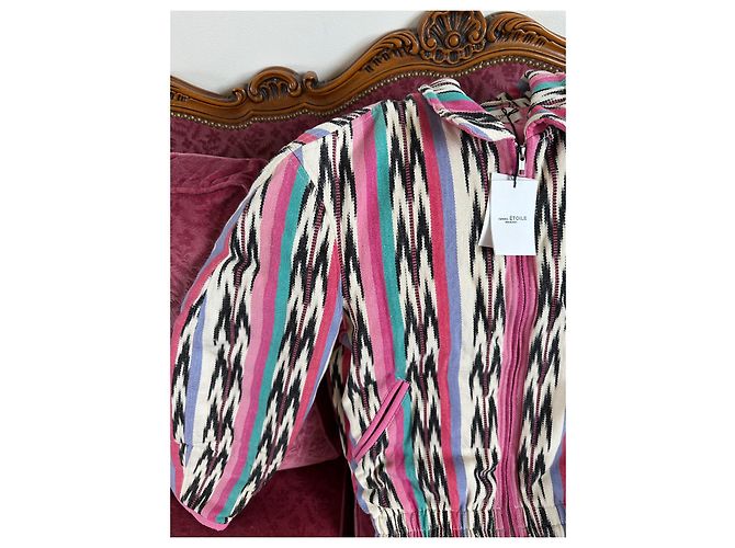 Giacca multicolore Isabel Marant Etoile Yaustei - vista 10