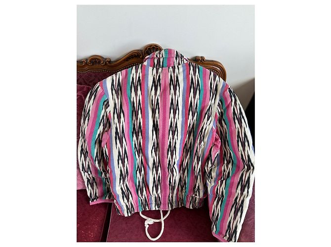 Giacca multicolore Isabel Marant Etoile Yaustei - vista 2
