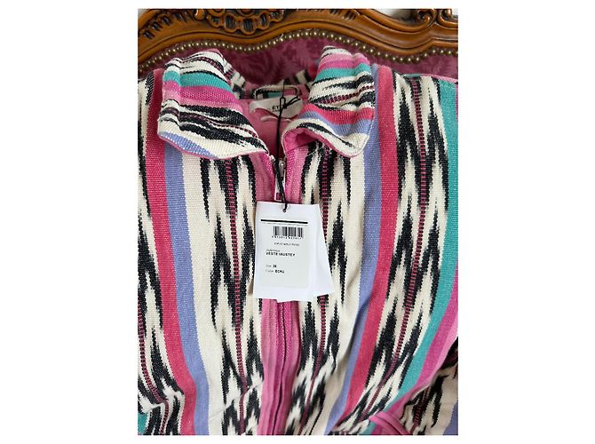 Giacca multicolore Isabel Marant Etoile Yaustei - vista 4