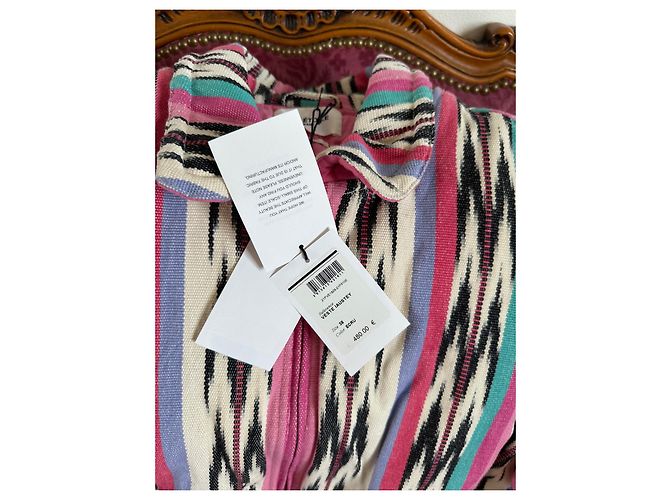 Giacca multicolore Isabel Marant Etoile Yaustei - vista 6